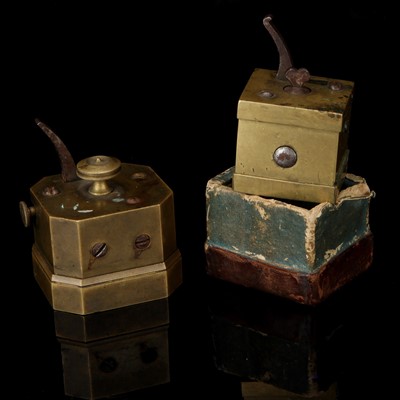 Lot 46 - Brass Scarificators & Other Items