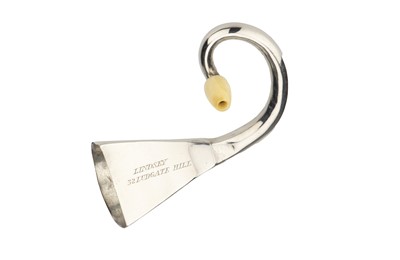 Lot 13 - Ear Trumpet, A Silver Auricle by Lindsey