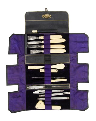 Lot 22 - A Fine Pocket Set of Veterinary Instruments