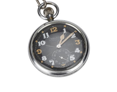 Lot 165 - A Jaeger le Coultre Military Pocket Watch