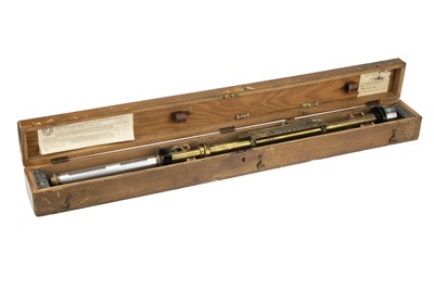Lot 23 - Mid-Twentieth Century Negretti & Zambra Marine Barometer Thermometer