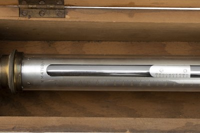 Lot 23 - Mid-Twentieth Century Negretti & Zambra Marine Barometer Thermometer