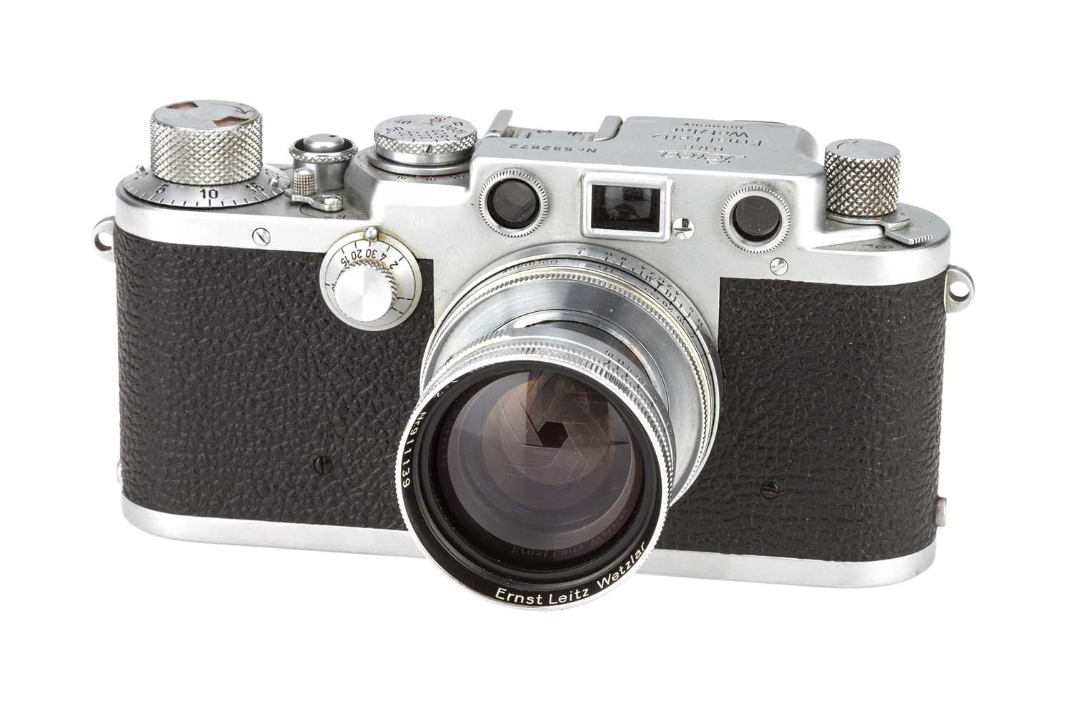 Lot 5 - A Leica IIIf Rangefinder Camera