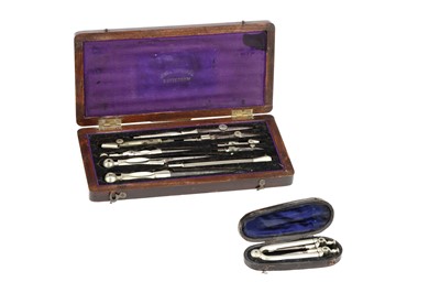 Lot 93 - Drawing Instruments, Pillar Compass and Dutch Instruments