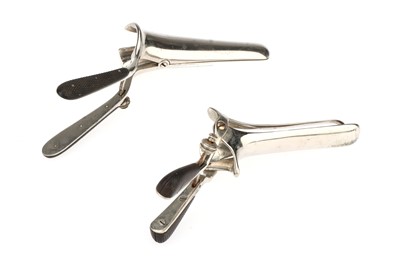Lot 32 - Medical, Two Antique Vaginal Specula