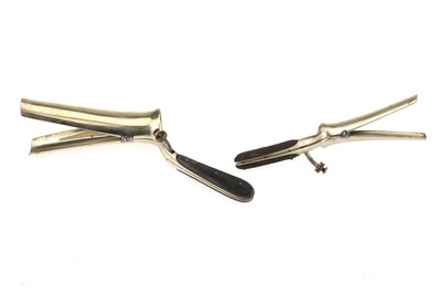 Lot 33 - Medical, Two Antique Vaginal Specula