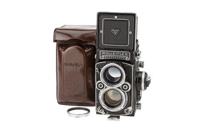 Lot 128 - A Rollei Rolleiflex 2.8F TLR Medium Format Camera