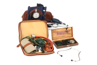 Lot 36 - Medical,  Vaquez-Laubry Sphygmotensiphone,  Bowles Stethoscope etc.