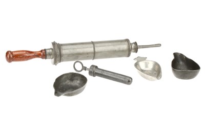 Lot 9 - Medical Antiques, Pewter