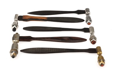 Lot 8 - Medical, Five Antique Percussors
