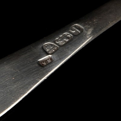 Lot 5 - A George III Silver Tongue Depressor
