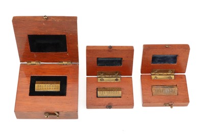 Lot 85 - Collection of County Standard Inch Measures