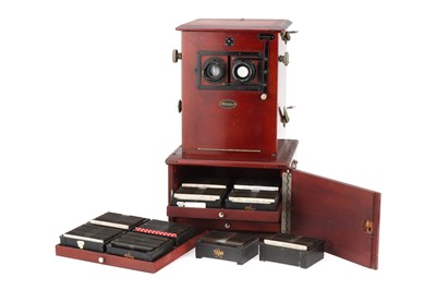 Lot 134 - A Good ICA Multiplast Stereo Viewer With Slides