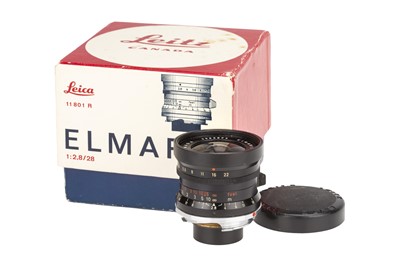 Lot 36 - A Leitz Elmarit f/2.8 28mm Lens