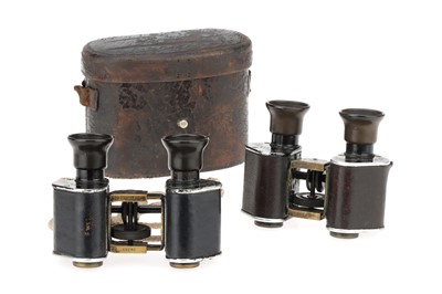 Lot 53 - Two Pairs of  Goertz Trieder 6x Binoculars