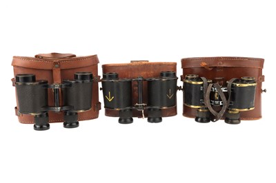 Lot 68 - A Collection of 5 Sets of English Binoculars