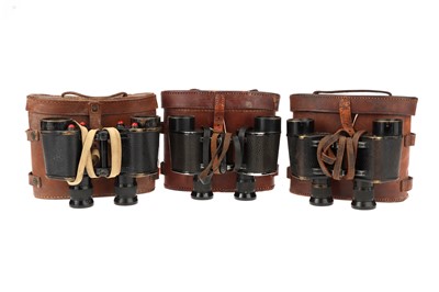 Lot 70 - A Collection of 4 Sets of English Binoculars