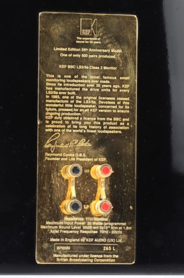 Lot 285 - A Pair of KEF Reference Series Model LS3/5a Bookshelf Speakers