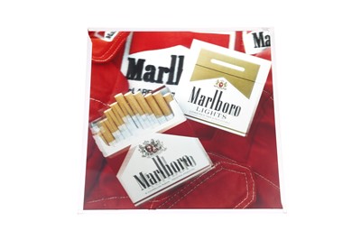 Lot 184 - Two 3D Lenticular Design Marlboro Advertising Posters