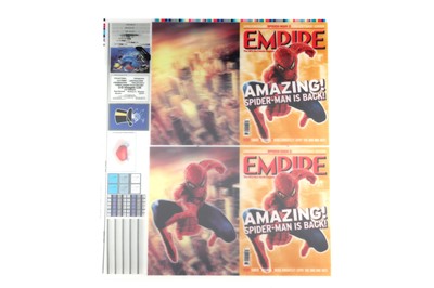 Lot 191 - Spiderman 3D Lenticular Proof Artwork 2004