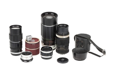 Lot 675 - A Selection of Various Lenses