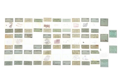 Lot 118 - A Collection of German & French 19th Century Geological Microscope Slides