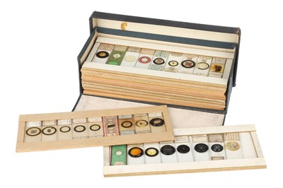 Lot 119 - A Collection of 19th Cetury & Later Microscope slides