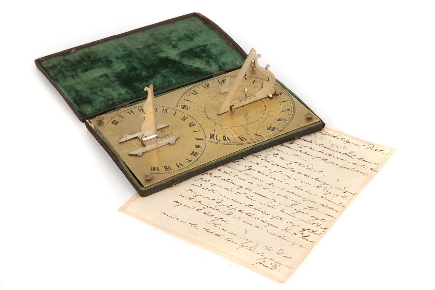 Lot 40 - A Rare Scottish Analemmatic Double Sundial
