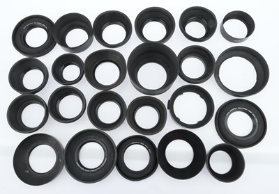 Lot 687 - A Mixed Selection of Camera Hoods & Accessories
