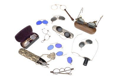 Lot 8 - An Interesting Group of Antique Spectacles