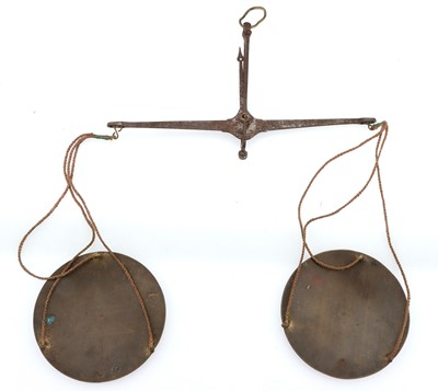 Lot 248 - 18th Century Italian Coin Scales
