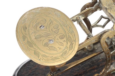 Lot 28 - A Decorative Victorian Letter Scale