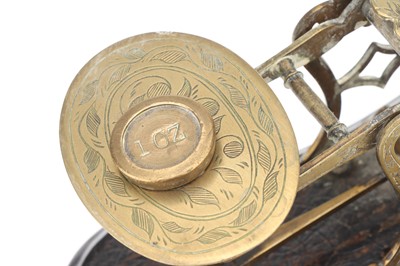 Lot 28 - A Decorative Victorian Letter Scale