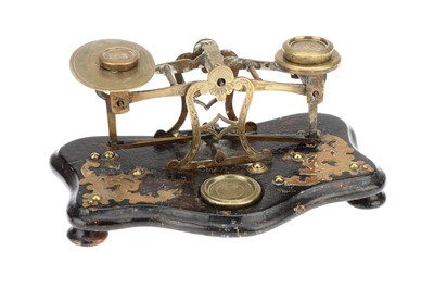 Lot 28 - A Decorative Victorian Letter Scale