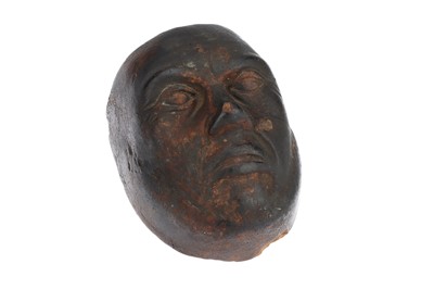 Lot 90 - An Antique Wax Death Mask
