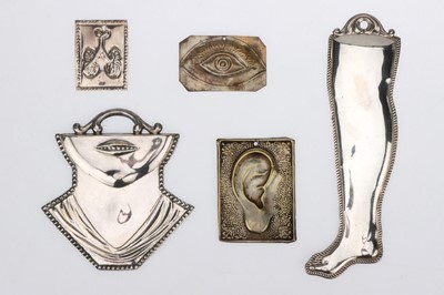 Lot 145 - Five Medical Votive Offerings
