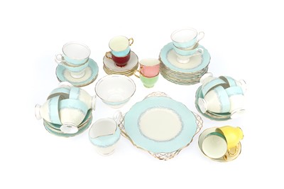 Lot 158 - A Mid to Late 20th Century Tuscan 12 Setting Tea Set