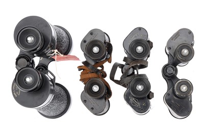 Lot 23 - A Collection of 4 Sets of English Binoculars