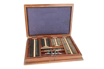 Lot 1 - Two Large 19th C. Opticians Trial Sets