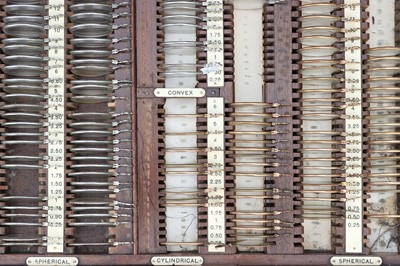 Lot 1 - Two Large 19th C. Opticians Trial Sets