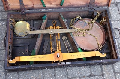 Lot 29 - County of Lancaster and Burnley, Travelling Inspectors Scales