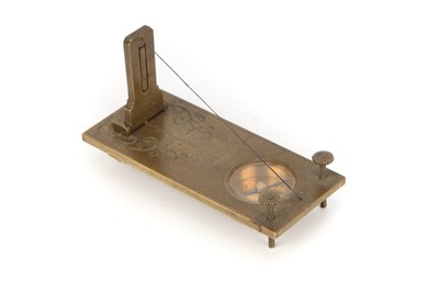Lot 45 - A Japanese Portable Noon Sundial