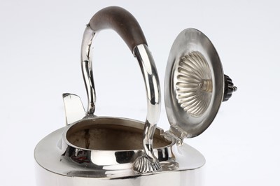 Lot 55 - Mappin & Webb Two Piece Silver Tea Set