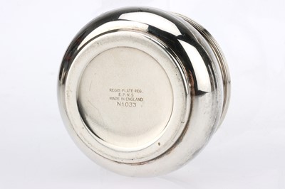 Lot 55 - Mappin & Webb Two Piece Silver Tea Set
