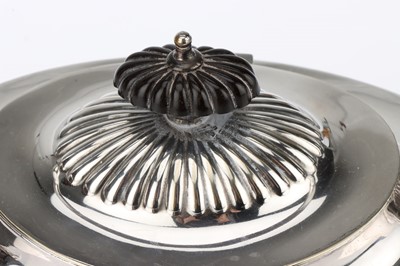Lot 55 - Mappin & Webb Two Piece Silver Tea Set