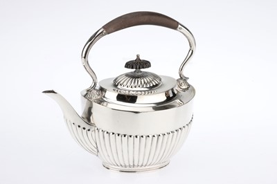 Lot 55 - Mappin & Webb Two Piece Silver Tea Set
