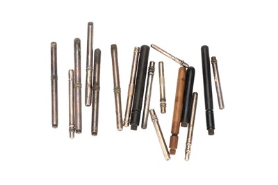 Lot 17 - Medical, Silver Styptic Pencils/Pencil Cases