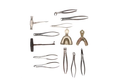 Lot 9 - Antique Dental Instruments