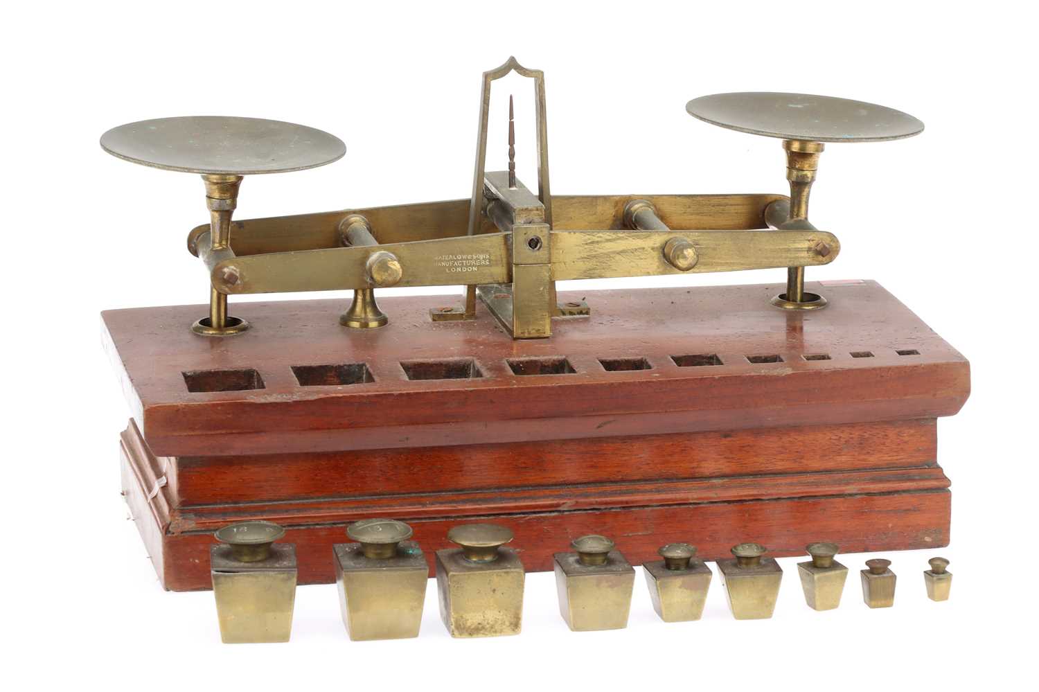 Lot 30 - Victorian Postal Scales by Waterlow & Sons
