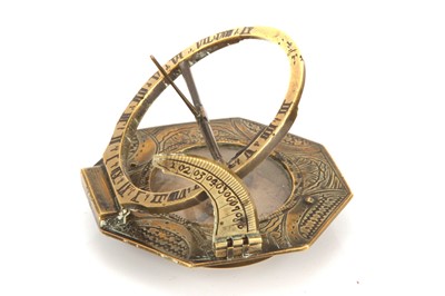 Lot 48 - An Ausburg Equinoctial Sundial